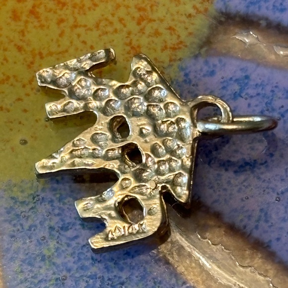 Solid 14k Gold RN Registered Nurse Charm Pendant - Picture 4 of 4